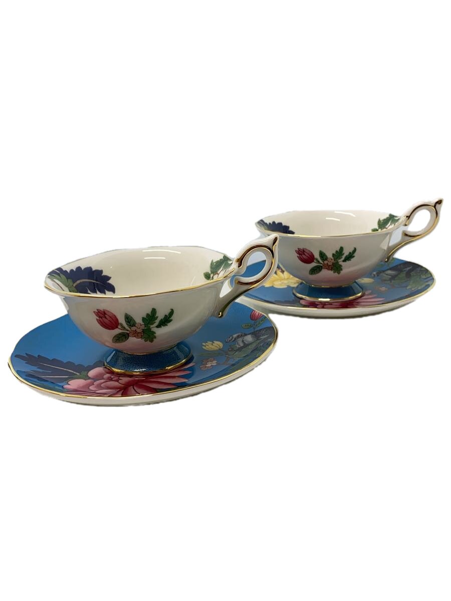 【中古】WEDGWOOD◆ワンダーラスト サファイア苑地/2客仕掛ける/優勝杯\u0026平円盤/2点仕掛ける/WHT【御厨子所備品】