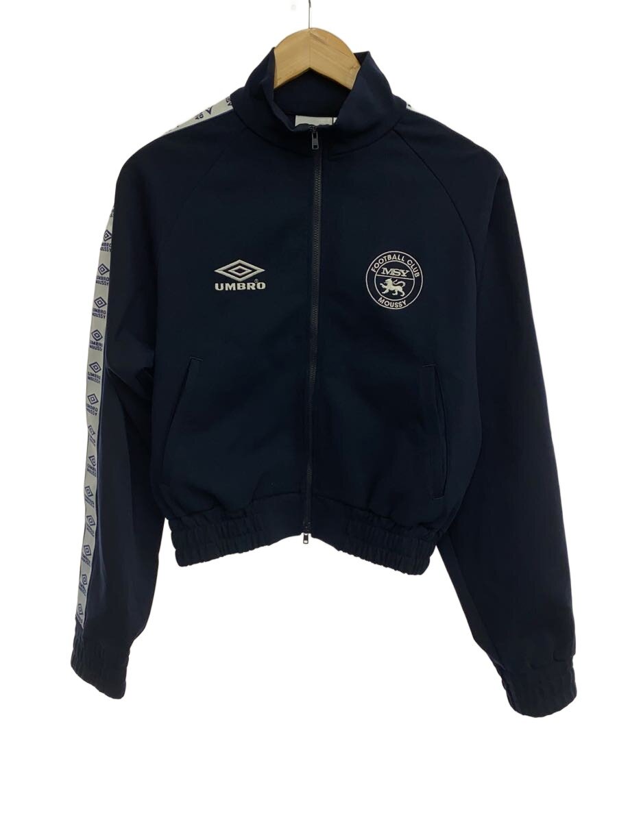 【中古】UMBRO◆上衣/FREE/ポリエステル/NVY/×MOUSSY/貨物自動車上衣/【レディース御召しもの】