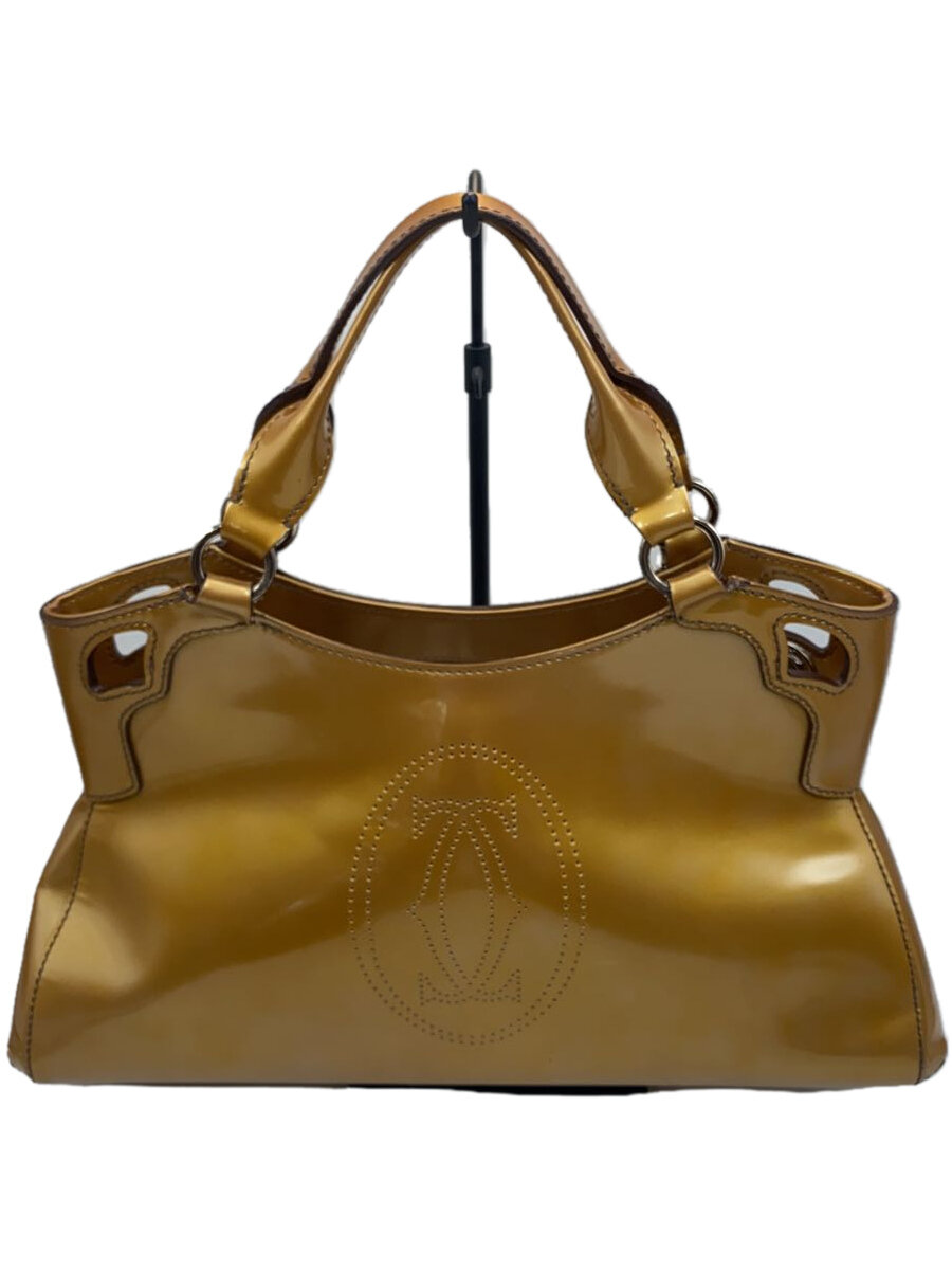 【中古】Cartier◆ハンドバック/エナメル//【御徒面子】