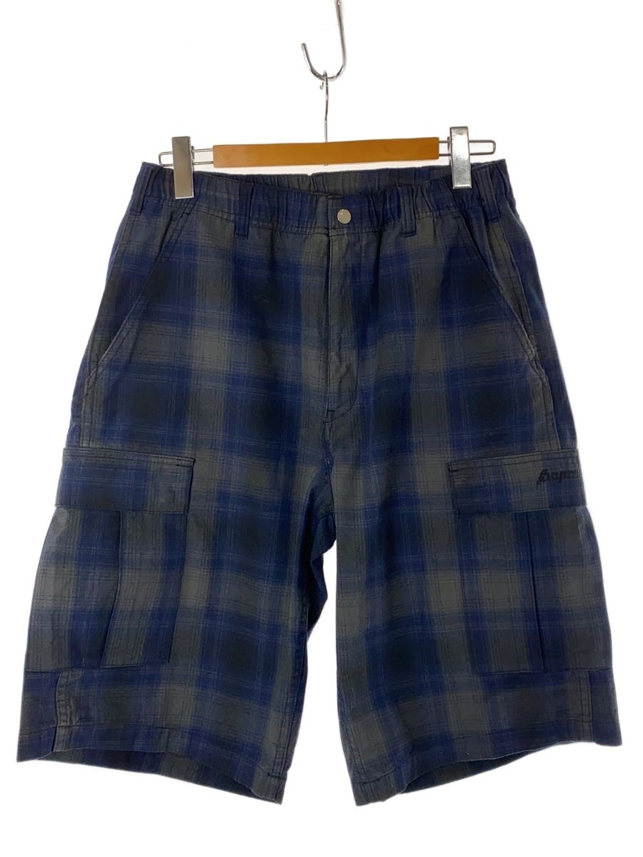 【中古】Supreme◆25SS Shadow Plaid Cargo Short/ショートパンツ/M/コットン/NVY【メンズウェア】｜2ｎｄ STREET 店 16,315円