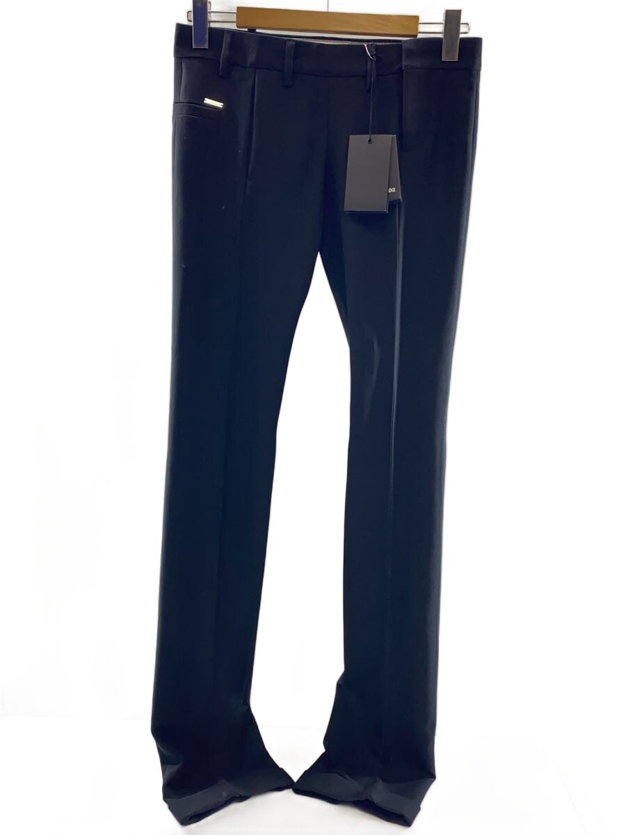【中古】DSQUARED2◆タグ付/イタリア製/2タック/スラックスパンツ/38/ポリエステル/BLK/S72KA1206【レディースウェア】|2nd STREET 店
