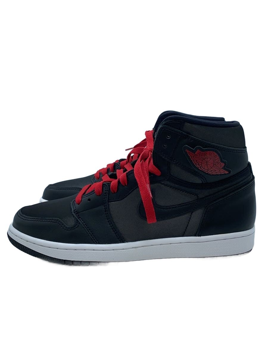【中古】NIKE◆AIR JORDAN 1 RETRO HIGH OG/エアジョーダン1 レトロ/黒いこと/555088-060/2【シューズ】