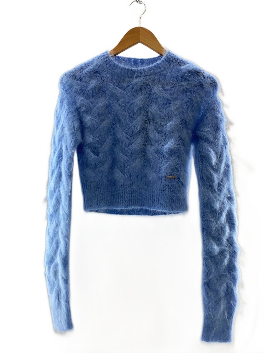 【中古】DSQUARED2◆ニット・セーター(厚手)/XXS/モヘア/BLU/S72HA1172【レディースウェア】|2nd STREET 店