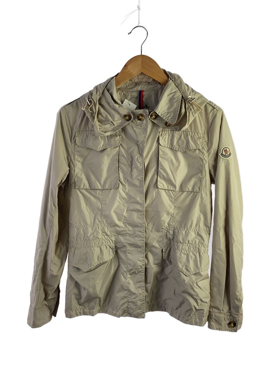 【中古】MONCLER◆ナイロンジャケット/1/ポリエステル/CRM/46105/50/68352【レディースウェア】｜2ｎｄ STREET 店 14,936円