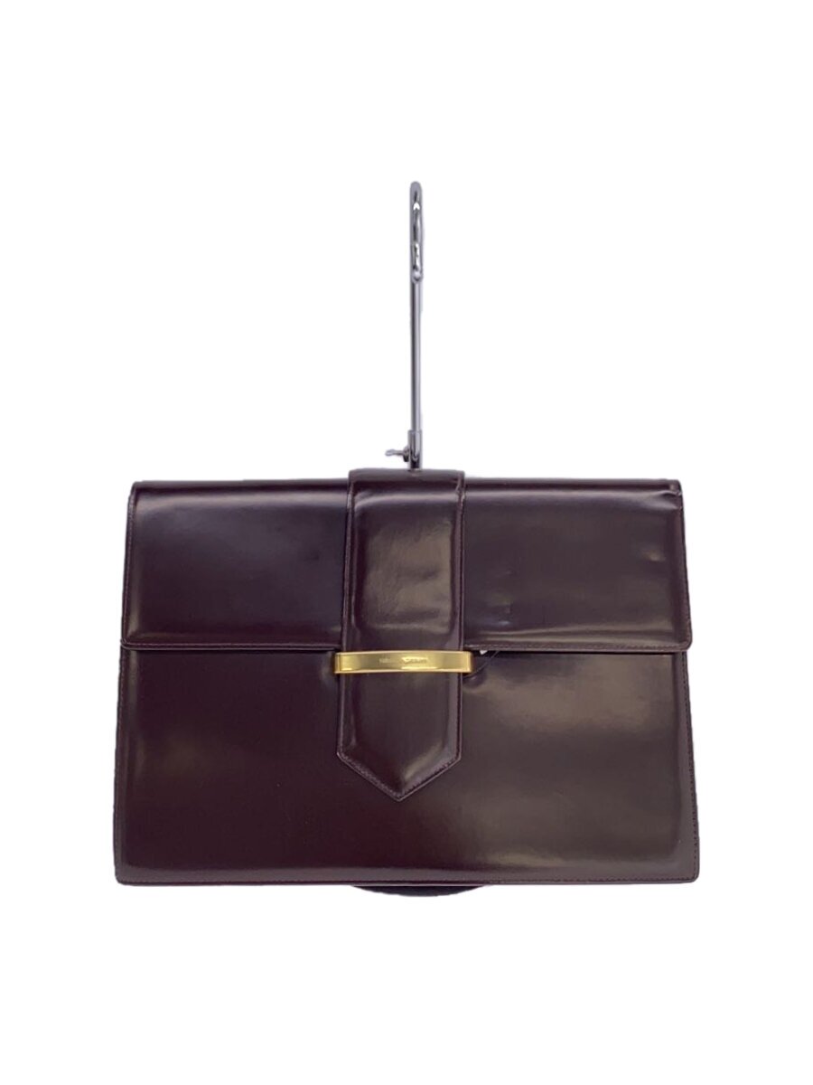 【中古】VALENTINO GARAVANI◆クラッチペダル御徒面子/--/BRW【御徒面子】
