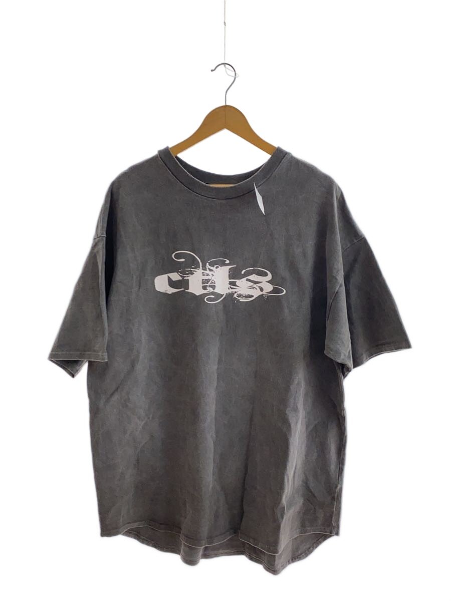 【中古】CVTVLIST◆ティーシャツ/2/綿織物/GRY/2101090307【メンズウェア】