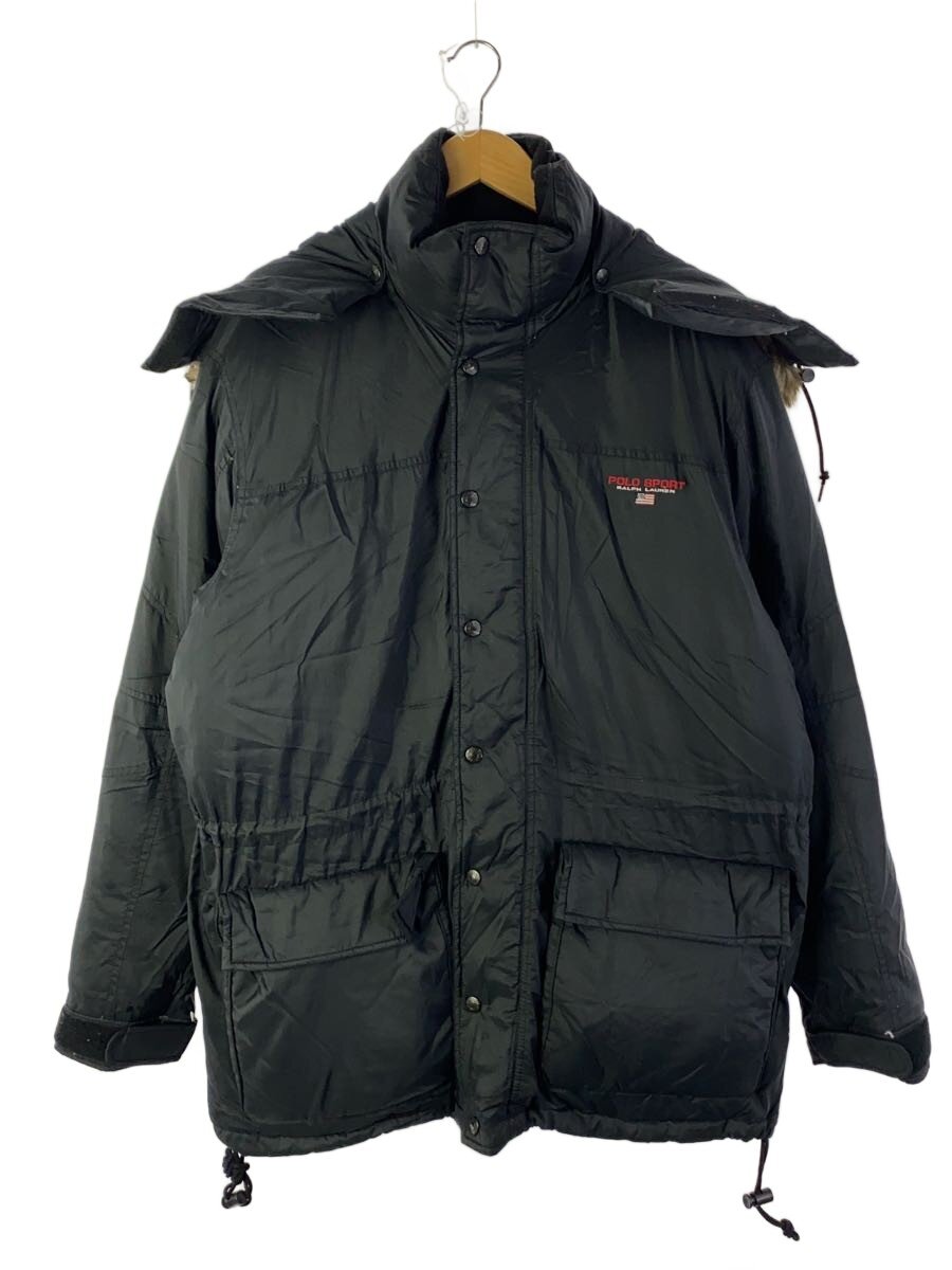 【中古】POLO SPORT◆ダウンジャケット/L/ナイロン/BLK/無地/JR-RL-LM-0710【メンズウェア】｜2ｎｄ STREET 店