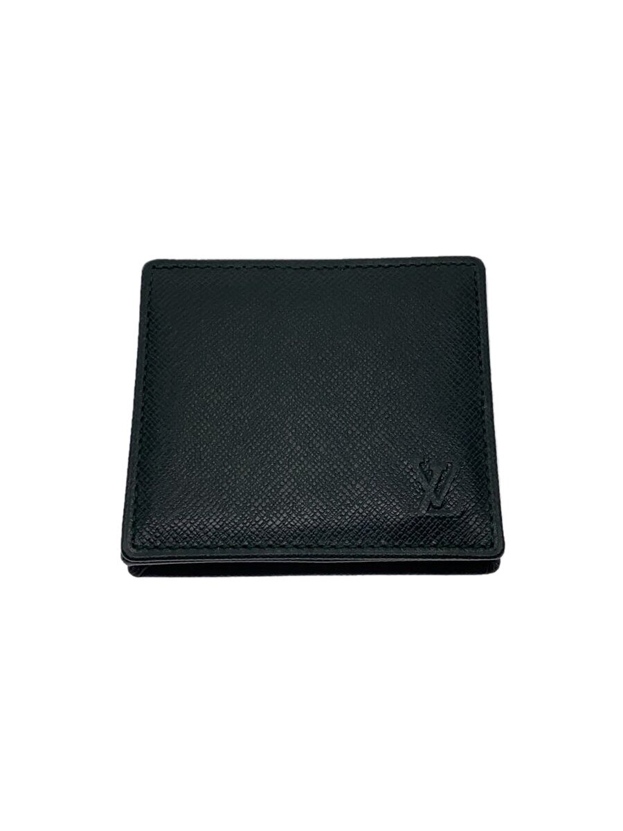 【中古】LOUIS VUITTON◆ポルト・モネ・ボワット_タイ王国ガ_GRN/なめし革/GRN/メンズ【服飾雑貨他】