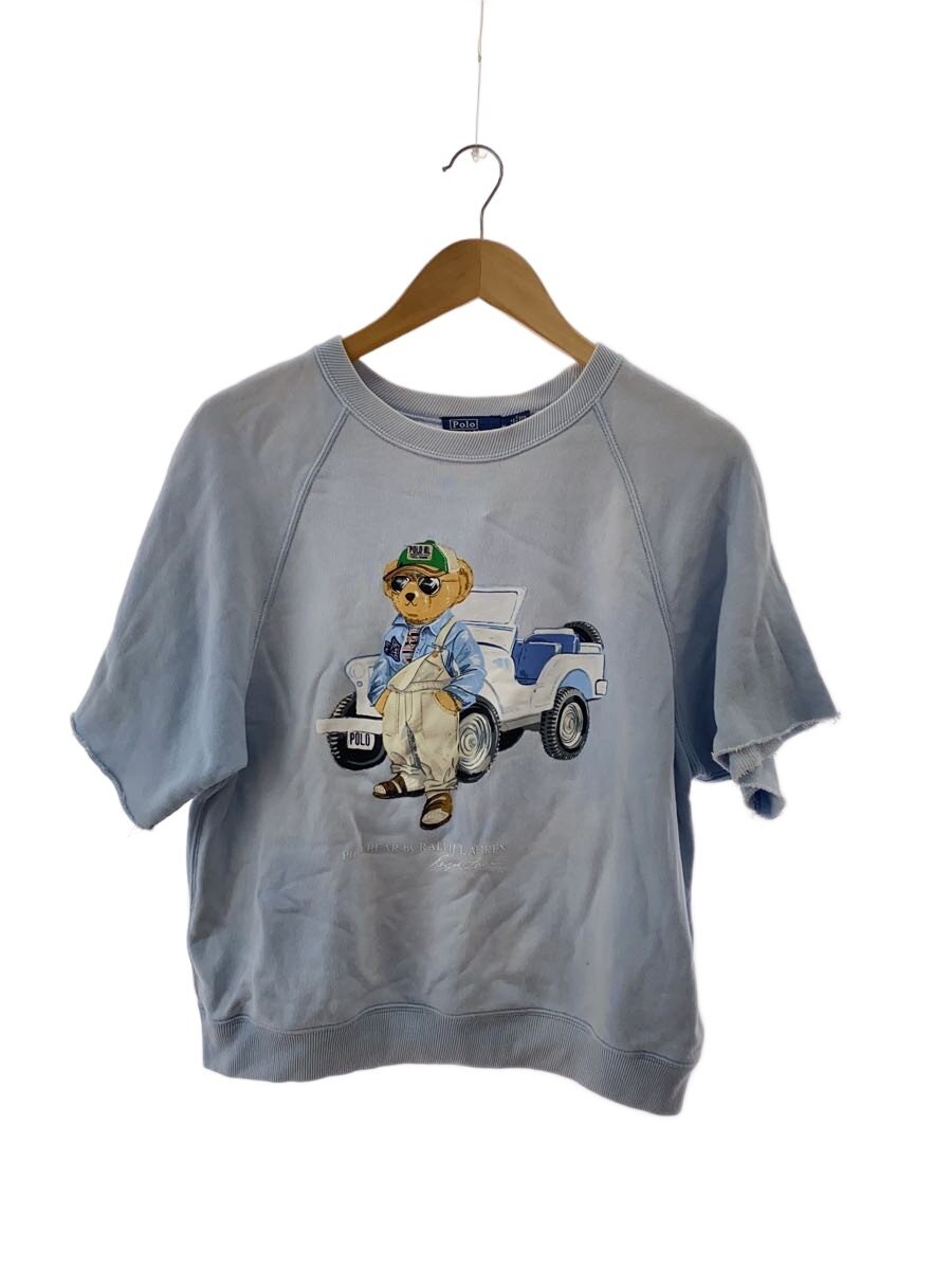 【中古】POLO RALPH LAUREN◆半袖カットソー/M/綿織物【レディース御召しもの】