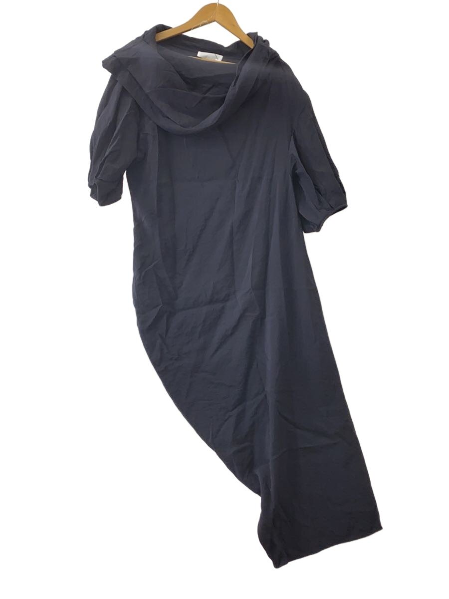 【中古】mame kurogouchi◆25SS/Volume Drape Wide Collar Dress/2/レーヨン/BLK/MM25SS-DR048//【レディースウェア】|2nd STREET 店
