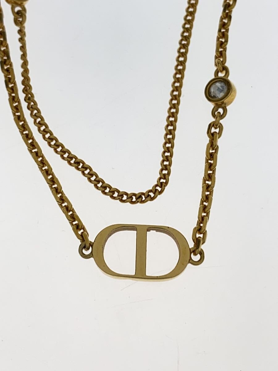 【中古】Christian Dior◆首飾り/--/色つや石ころ/GLD/とっ始め有/レディース/N1155PMTCY【服飾雑貨他】