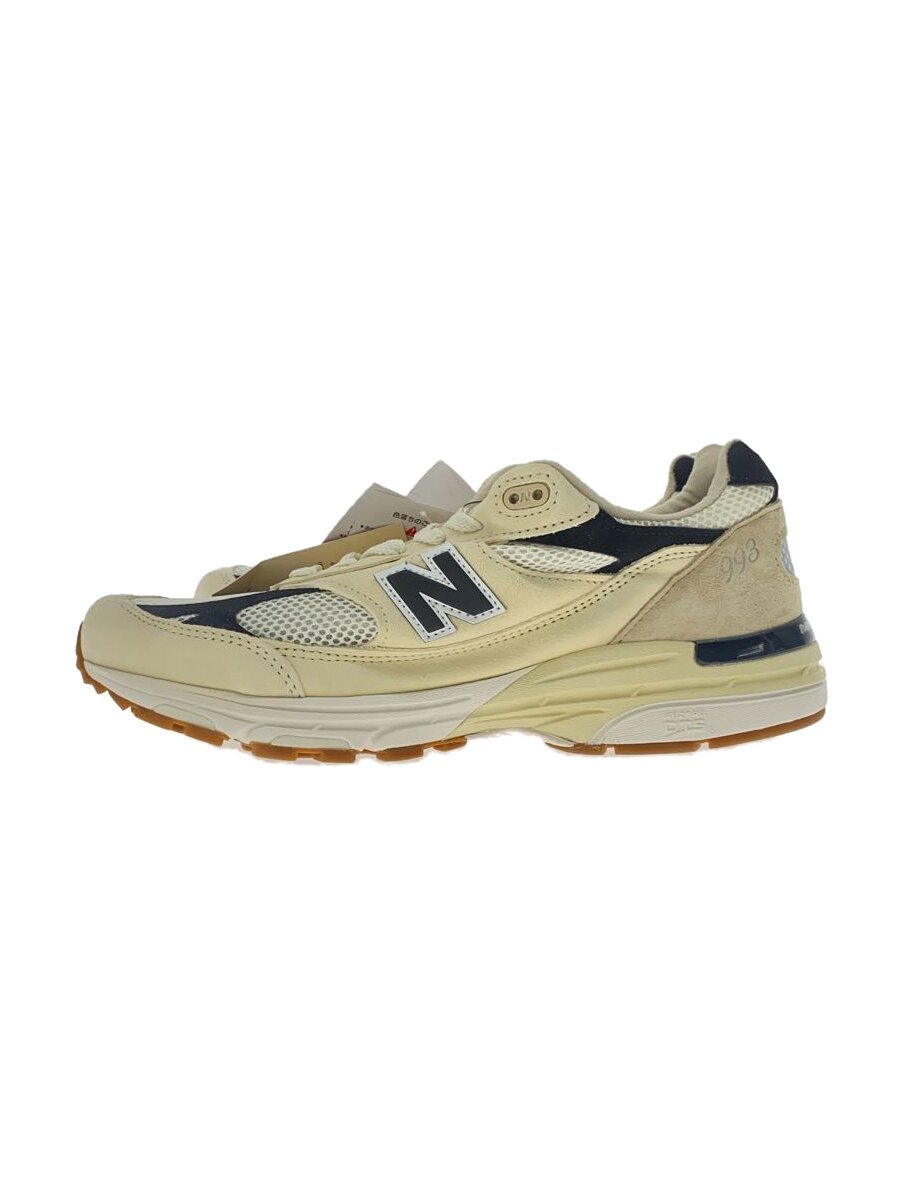 【中古】NEW BALANCE◆U993/白いこと/27糎//【シューズ】