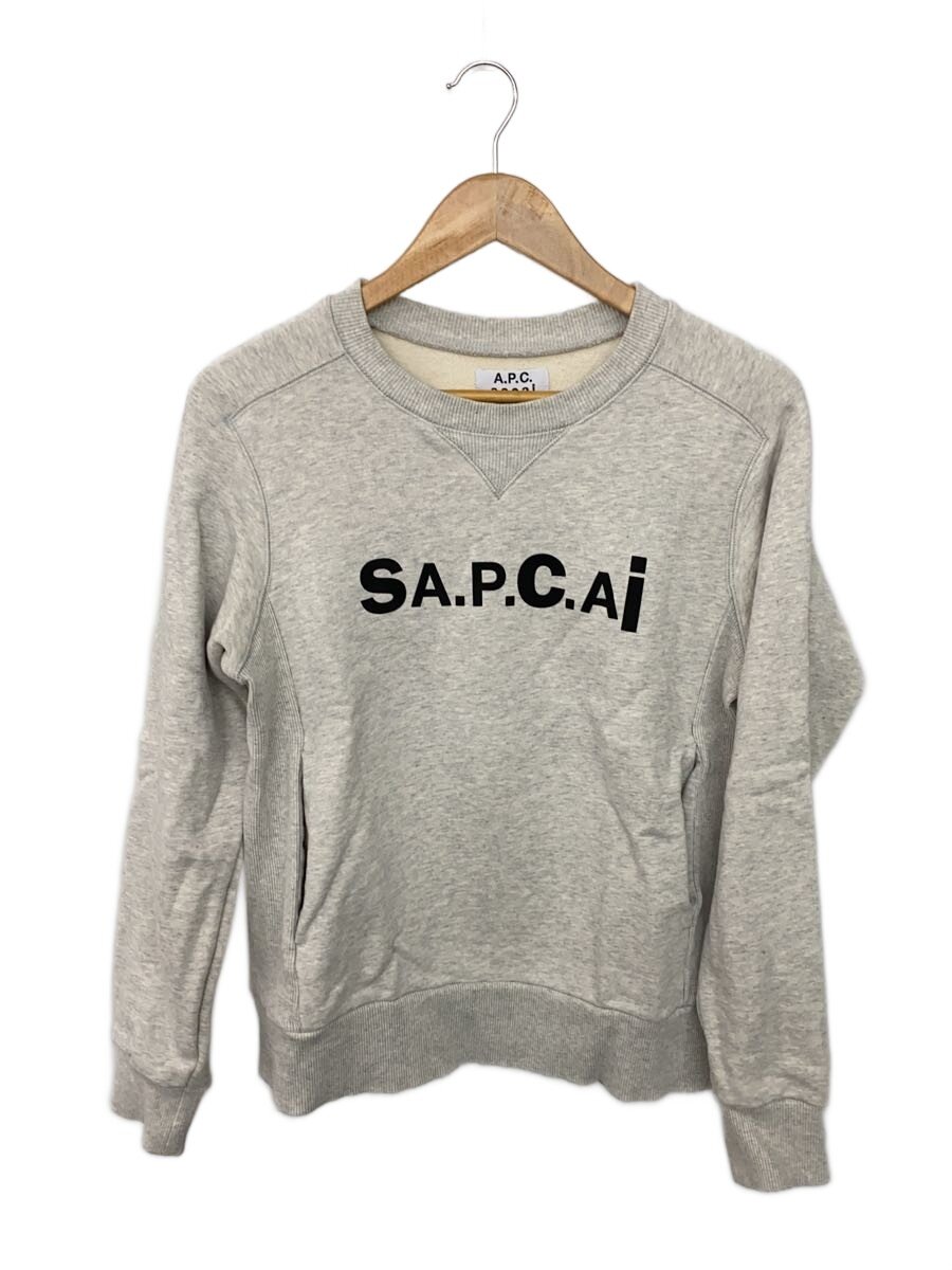 【中古】A.P.C.◆汗水/XXS/綿織物/GRY/無地/21E2-COEON-M27656【レディース御召しもの】