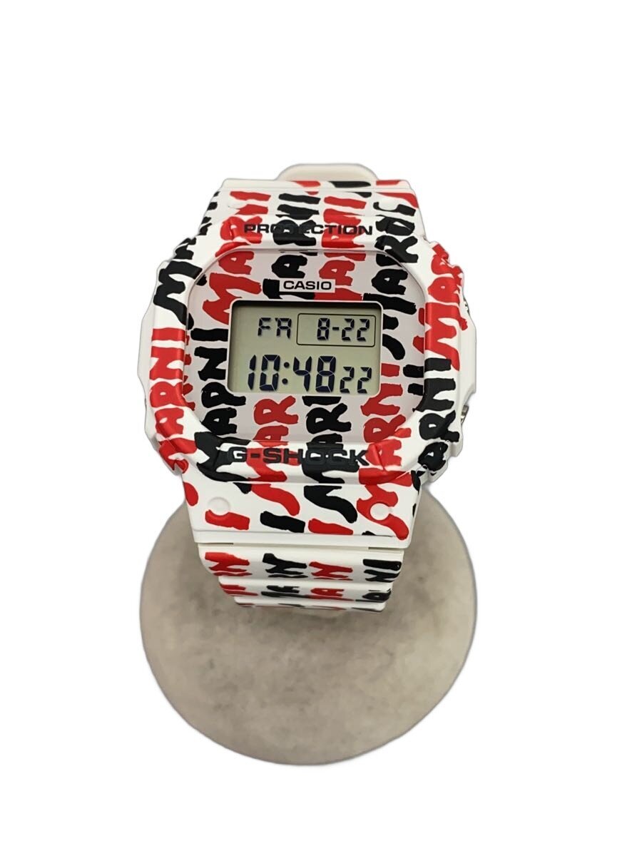 【中古】MARNI◆MARNI x CASIO G-SHOCK/クォーツ腕時計/デジタル/マルチカラー/WHMH0001A1//【服飾雑貨他】|2nd STREET 店