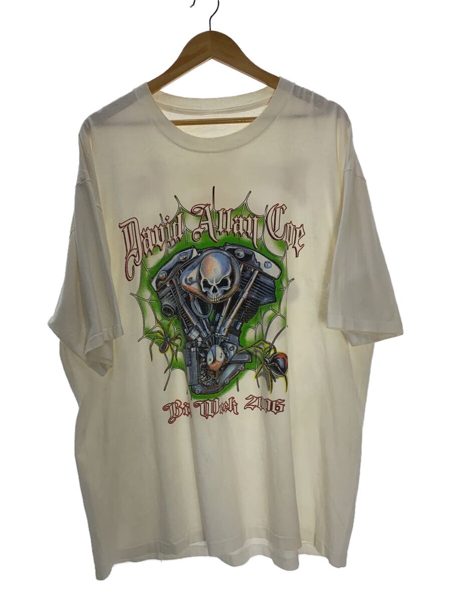 【中古】プルオーバー/--/--/WHT/刷り上げる【メンズウェア】