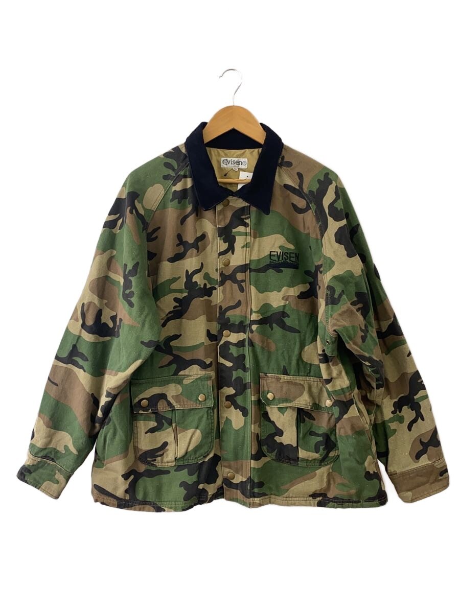 【中古】Evisen skateboards◆コントラJKT/カバーオール/XL/コットン/KHK/カモフラ//【メンズウェア】｜2ｎｄ STREET 店