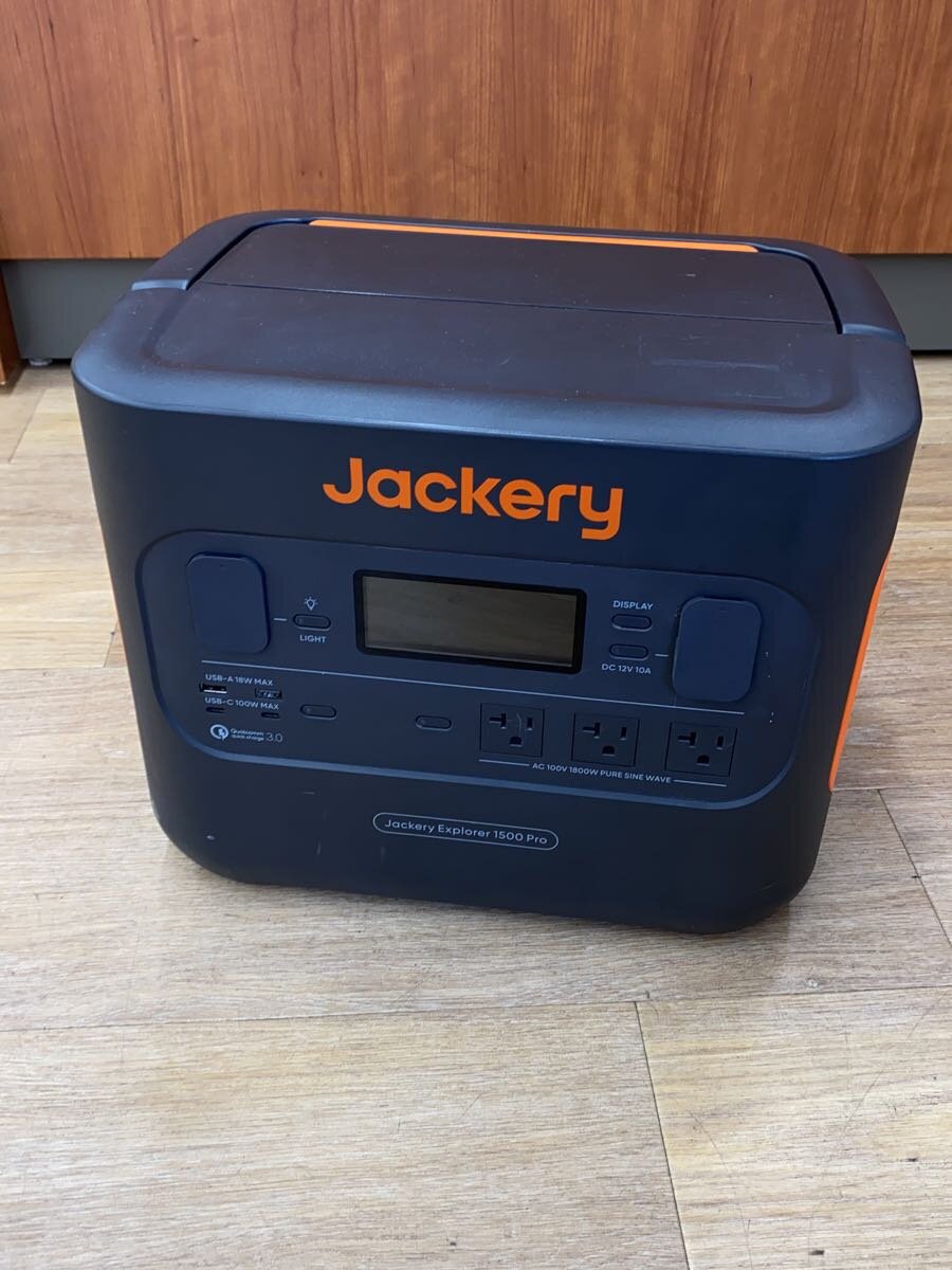 【中古】Jackery◆難民キャンプ装置余分の物/1500pro【運動競技】
