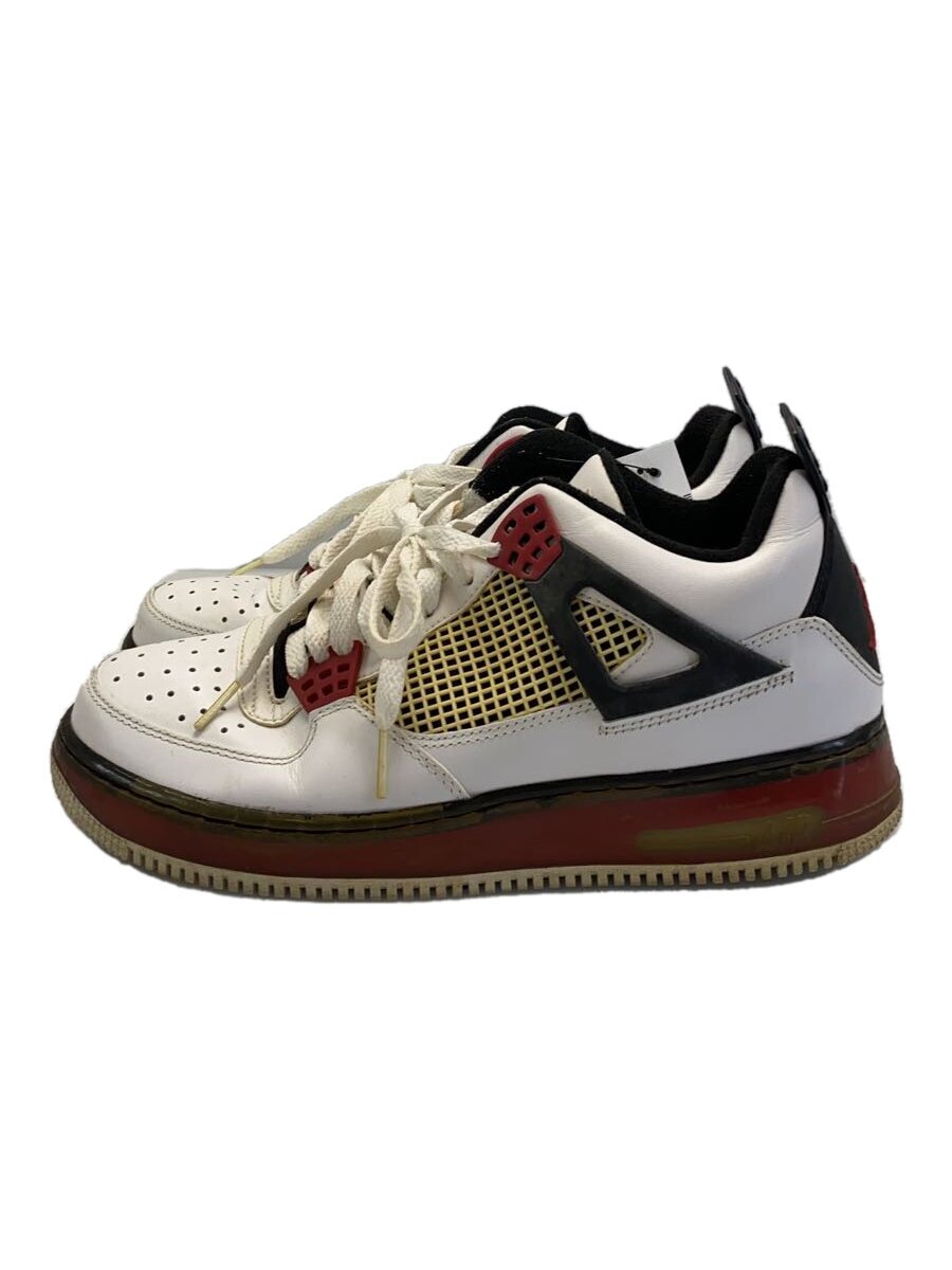 【中古】NIKE◆09AW/Jordan Fusion 4 Fire Red/27cm/WHT/PVC/364342-161【シューズ】｜2ｎｄ STREET 店