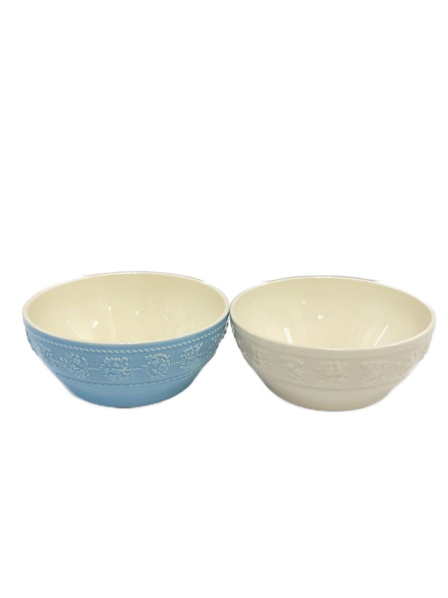 【中古】WEDGWOOD◆プレート/2点セット/WHT【キッチン用品】