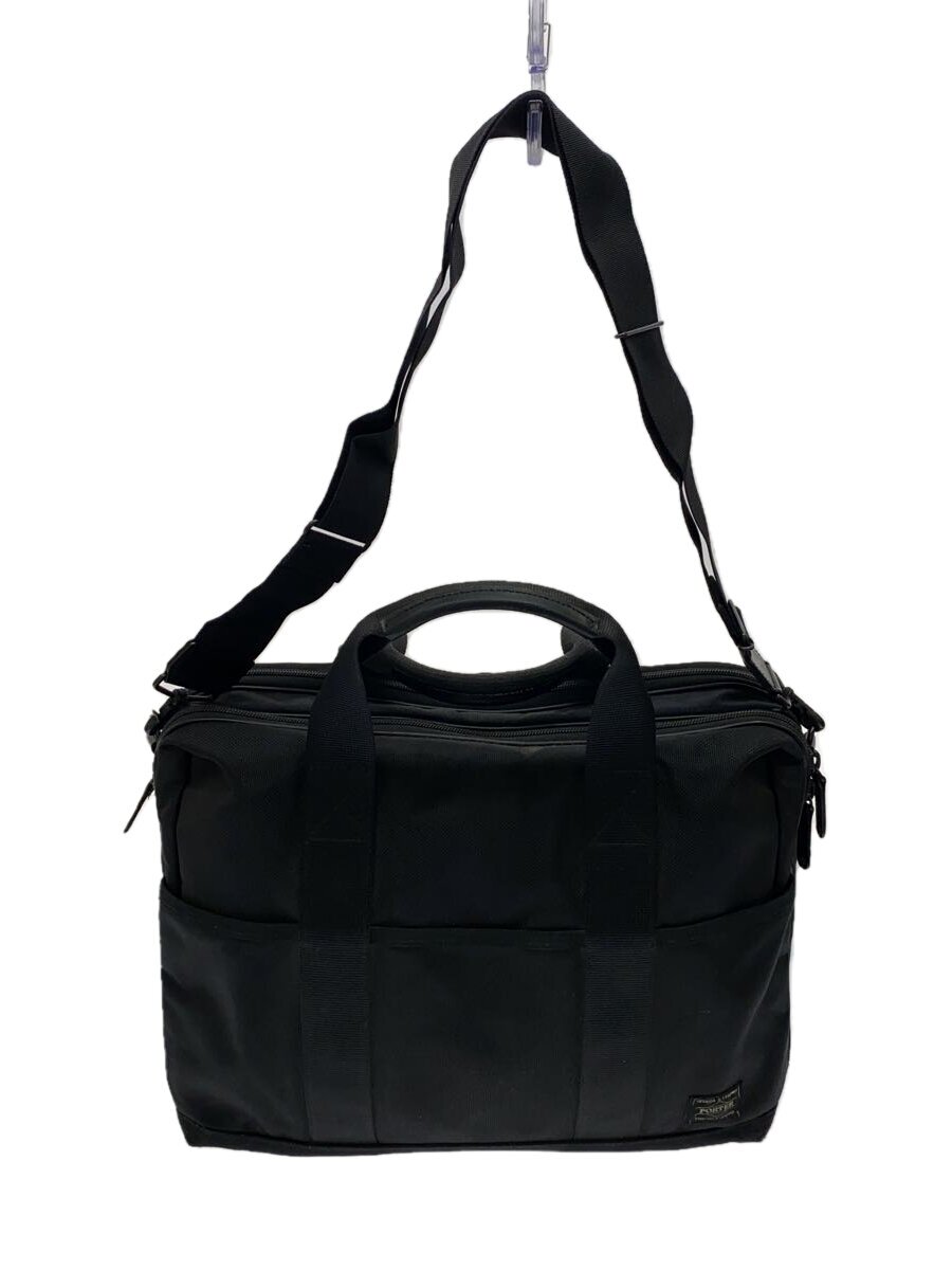 【中古】PORTER◆ブリーフ入れもの/ポリエステル/BLK/STAGE/2WAY【御徒面子】