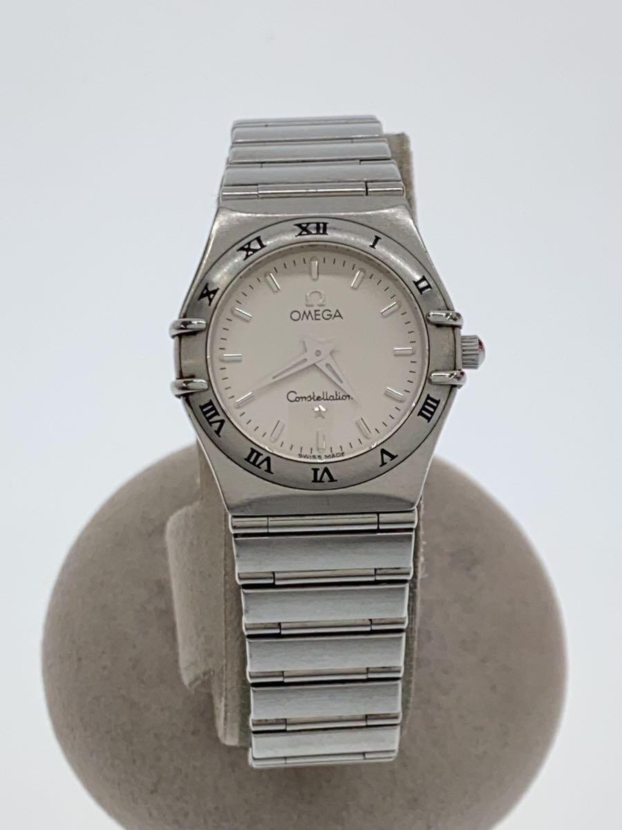 【中古】OMEGA◆コンステレーション_’95_QZ_SS_26粍/アナログ/ステンレス鋼/SLV/SLV【服飾雑貨他】