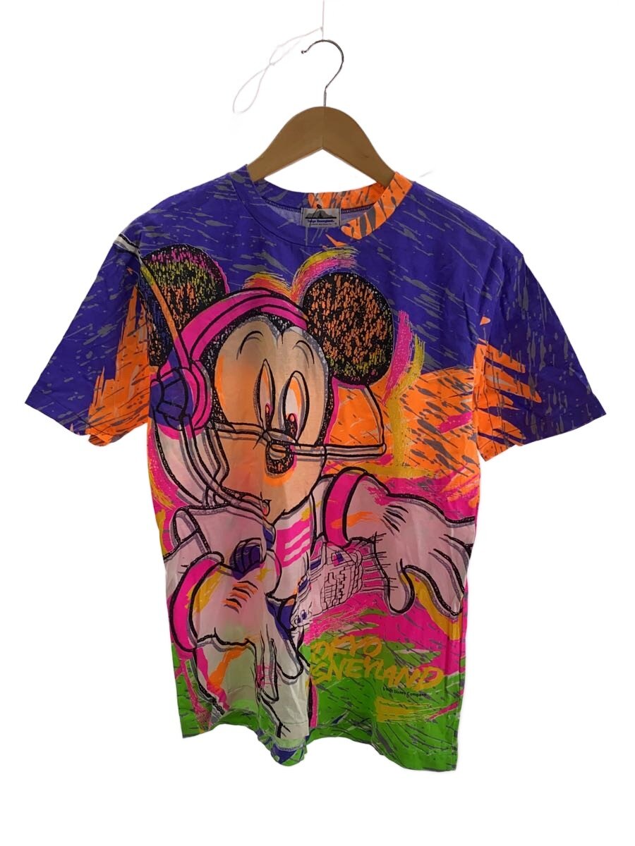 【中古】Disney VINTAGE◆TOKYO30TH/プルオーバー/M/綿織物/マルチ色合い/総柄【メンズウェア】