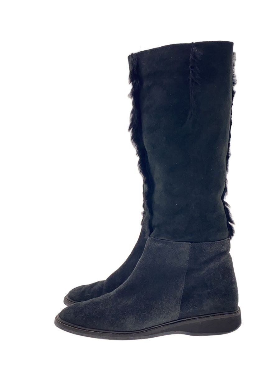 【中古】Salvatore Ferragamo◆ブーツ/--/ブラック/スウェード//【シューズ】|2nd STREET 店