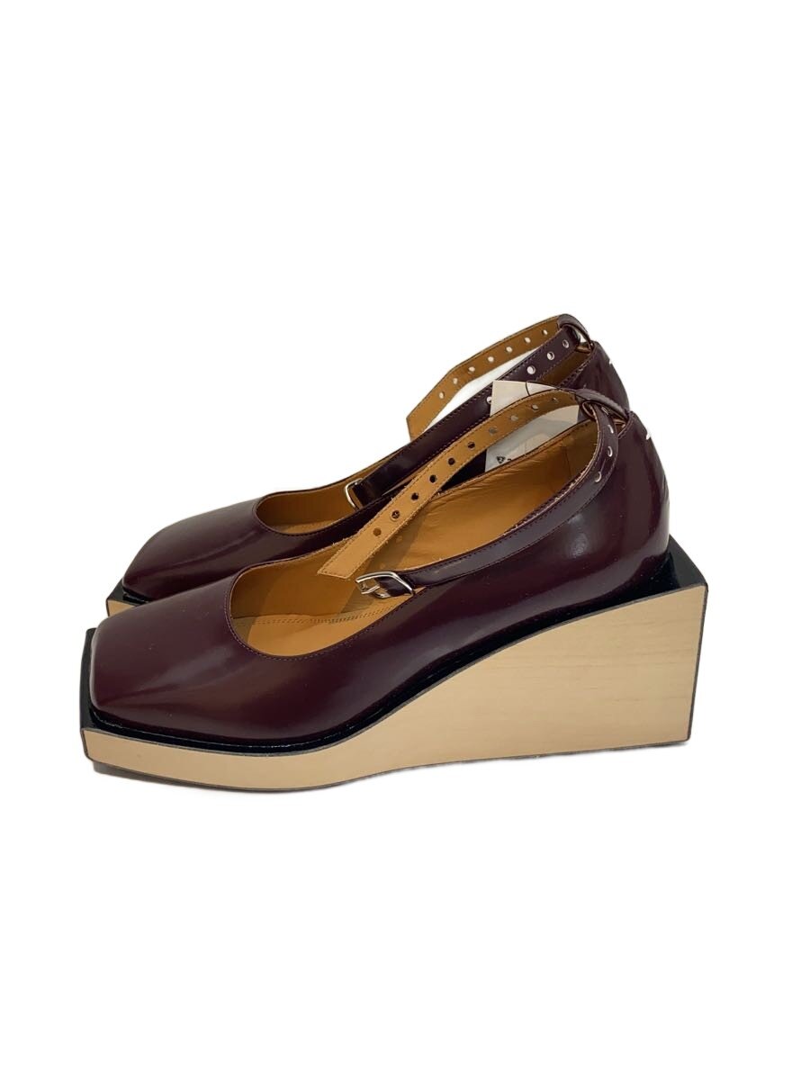 【中古】Maison Margiela◆ストラップパンプス/35/ボルドーワイン【シューズ】