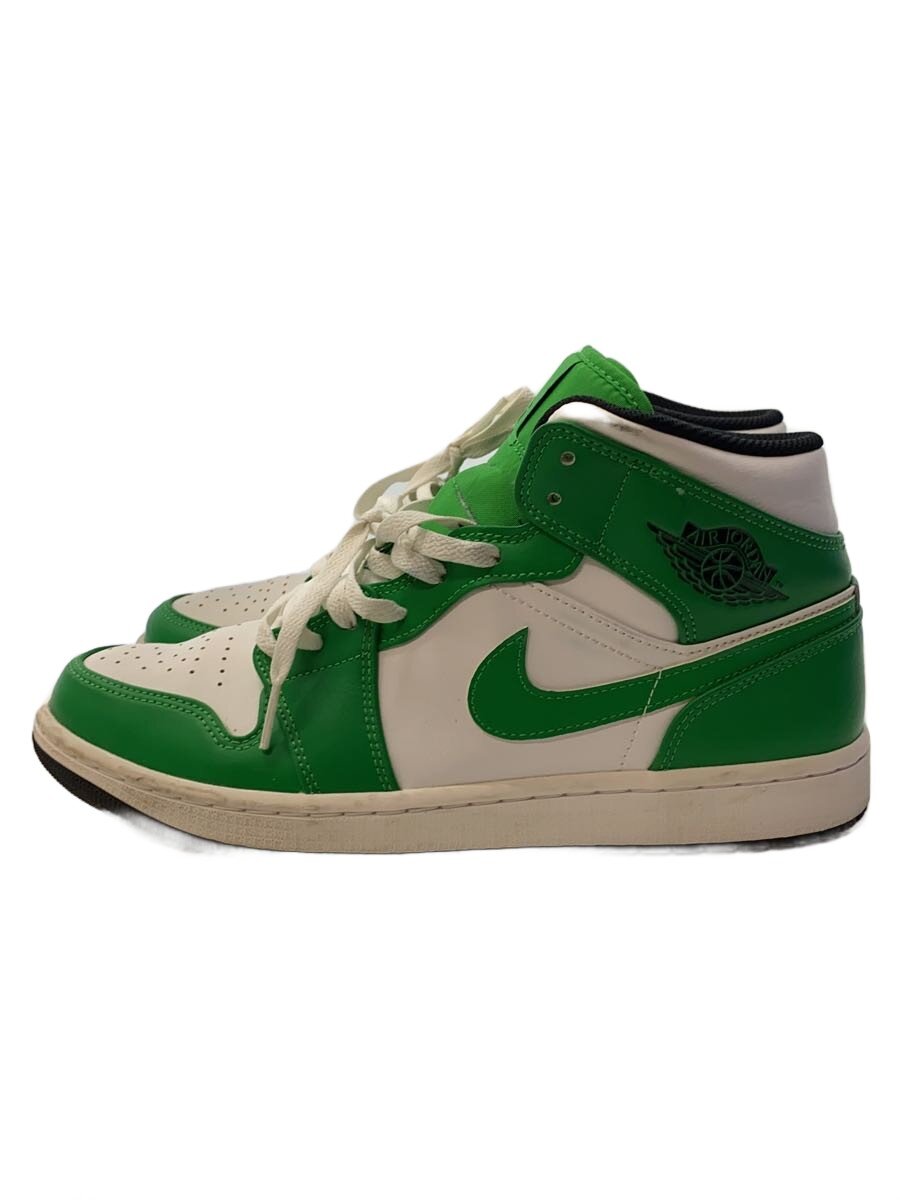 【中古】NIKE◆ハイカットスニーカー_DQ8426-301/27.5糎/GRN【シューズ】
