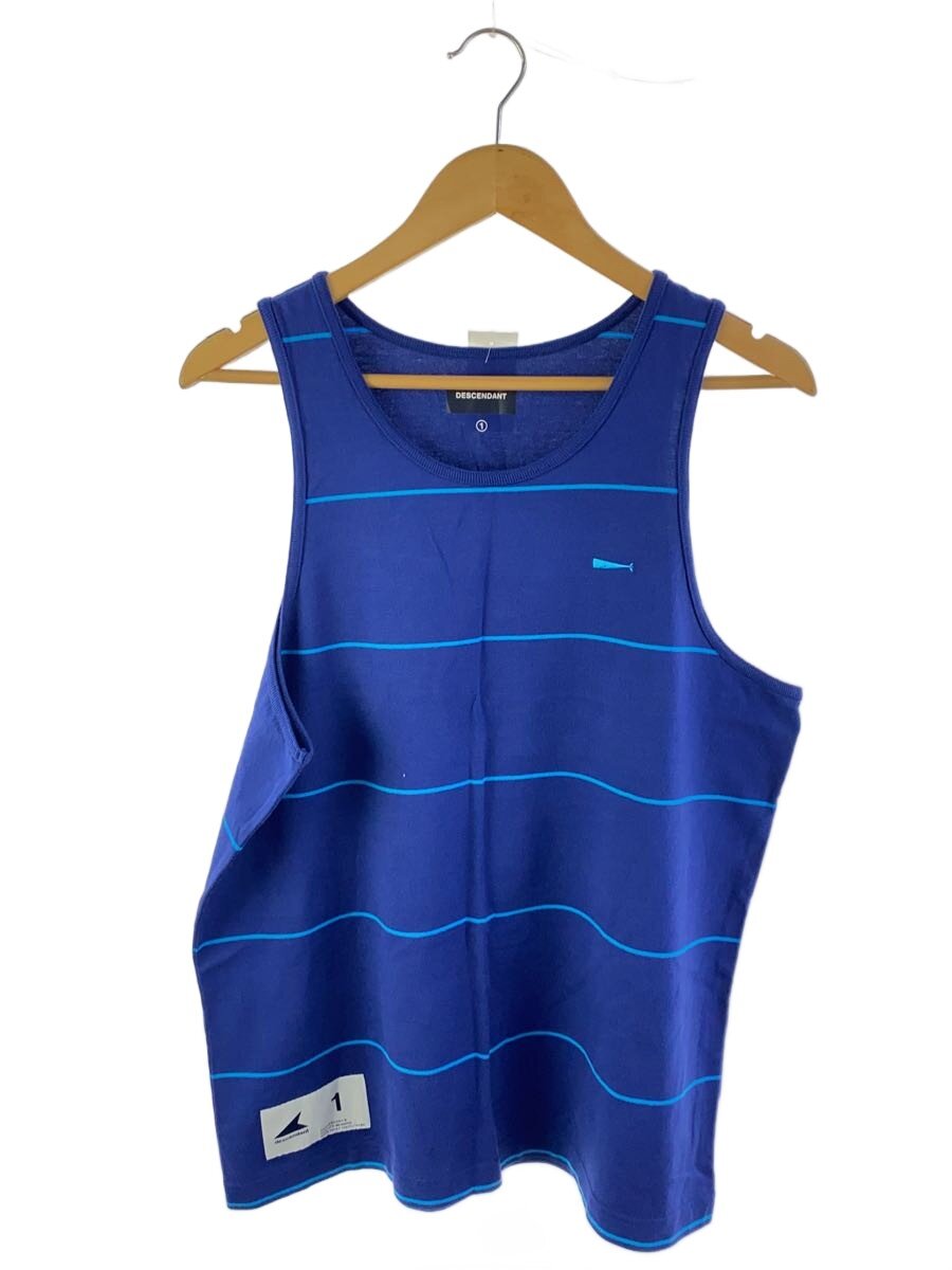【中古】DESCENDANT◆25SS/CACHALOT STRIPE TANK TOP/貯蔵タンクいの一番/1/間借り人/251ATDS-CSM07//【メンズウェア】
