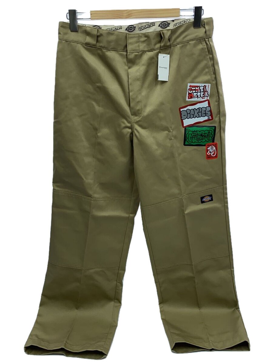 【中古】DICKIES◆下つ方/XL/ポリエステル/BEG/コマーシャル1122/×double knee pants【メンズウェア】