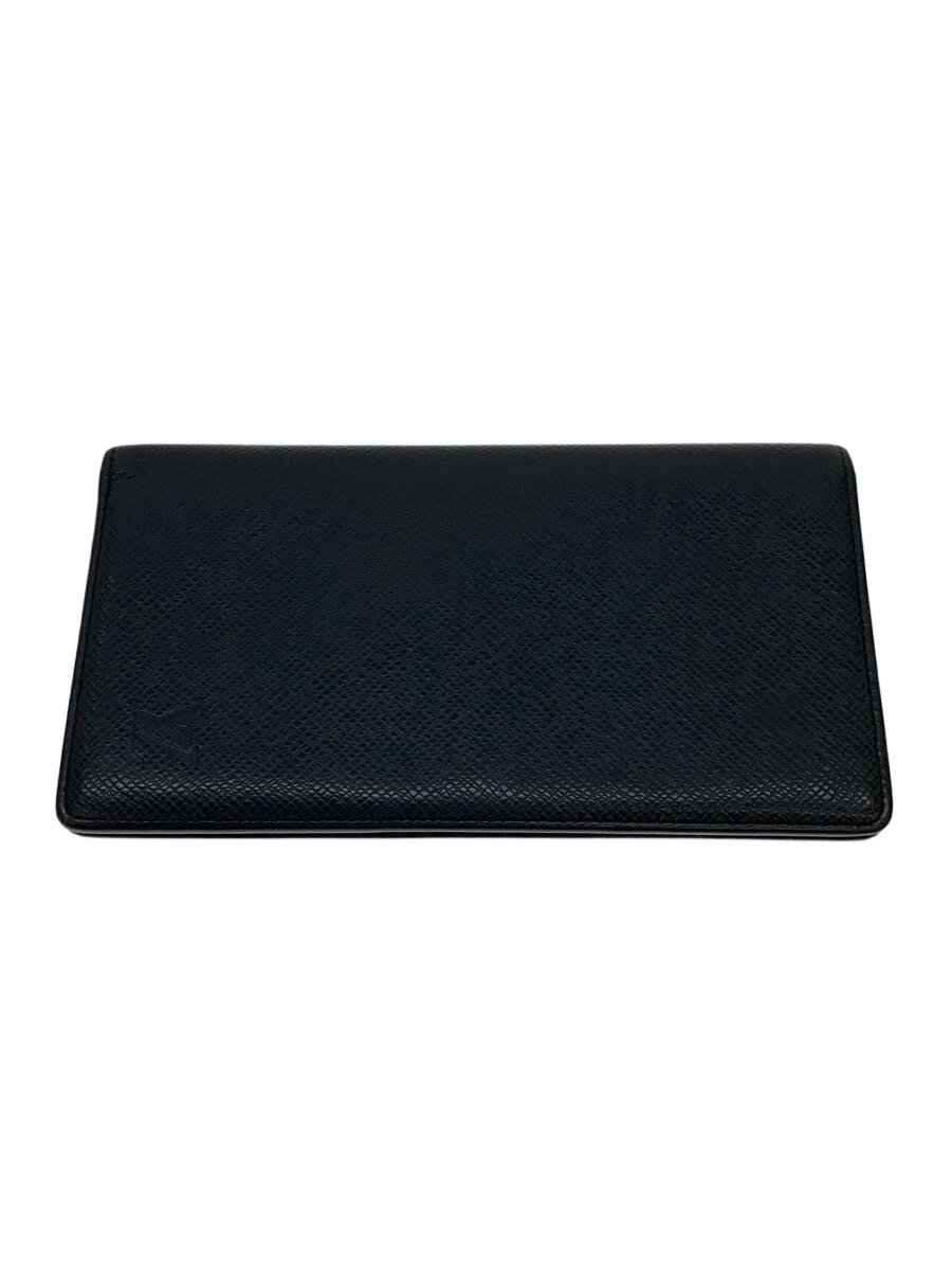 【中古】LOUIS VUITTON◆ポルト・バルール・カルト・クレディ_タイガ/--/BLK/メンズ【服飾雑貨他】