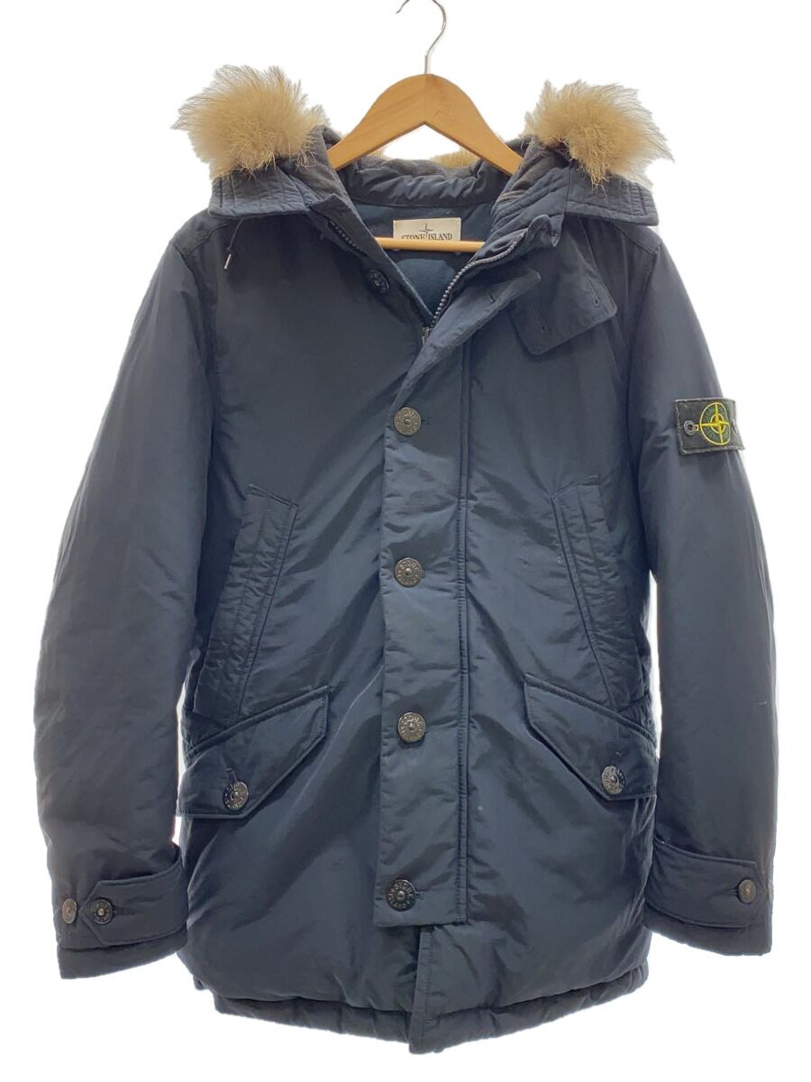 【中古】STONE ISLAND◆落ちこむ上衣/S/ポリエステル/BLK/611540926-A/毛革抜け//物質の状態思いめぐらす//【メンズウェア】