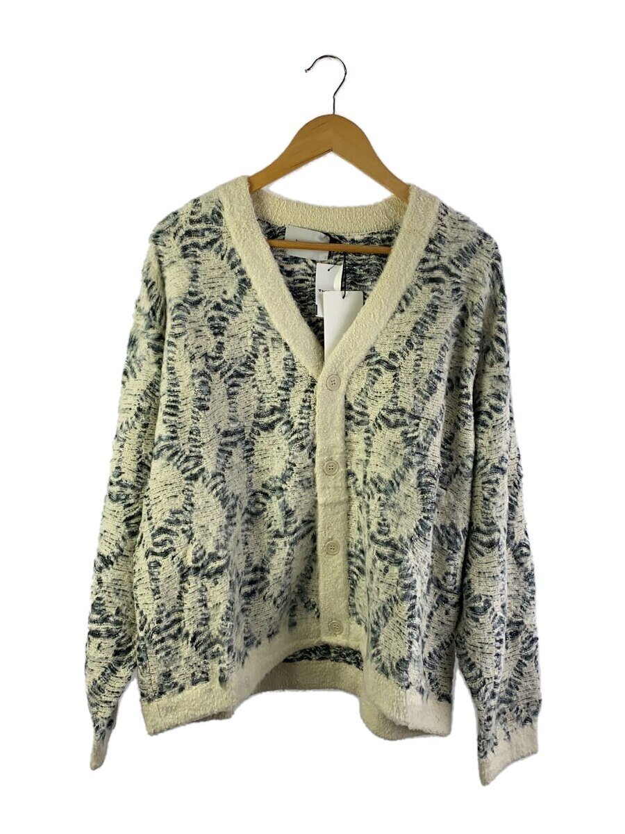 【中古】iroquois◆24SS/7G TUCK LYNX CD ジレー/2/綿織物/WHT/総柄/276101【メンズウェア】