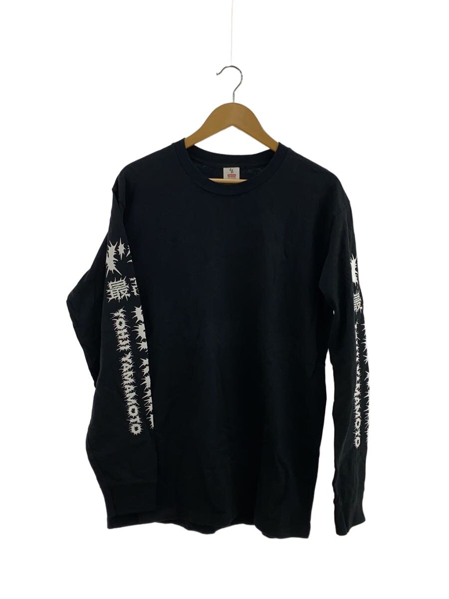 【中古】Supreme◆&times;YOHJI YAMAMOTO L/S Tee/長袖Tシャツ/L/コットン/BLK/? NULL ?【メンズウェア】｜2ｎｄ STREET 店