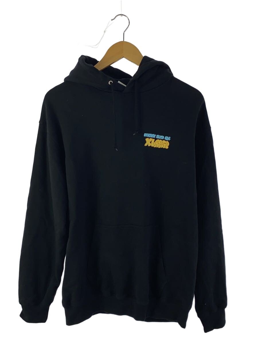 【中古】X-LARGE◆× CSC PULLOVER HOODED SWEAT/パーカー/M/綿織物/BLK/101231012026【メンズウェア】