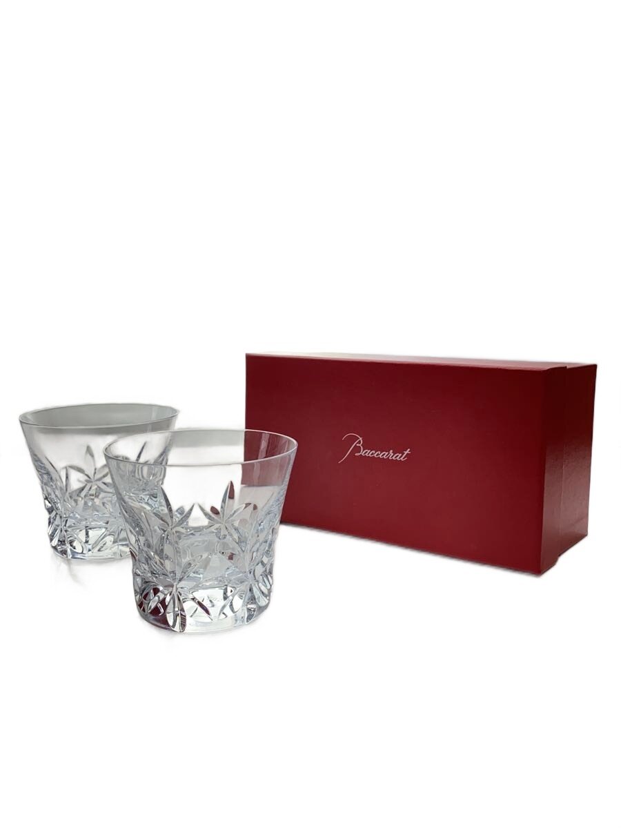 【中古】Baccarat◆バカラ/エクラ/ペアロックグラス/2023/2点セット//【キッチン用品】