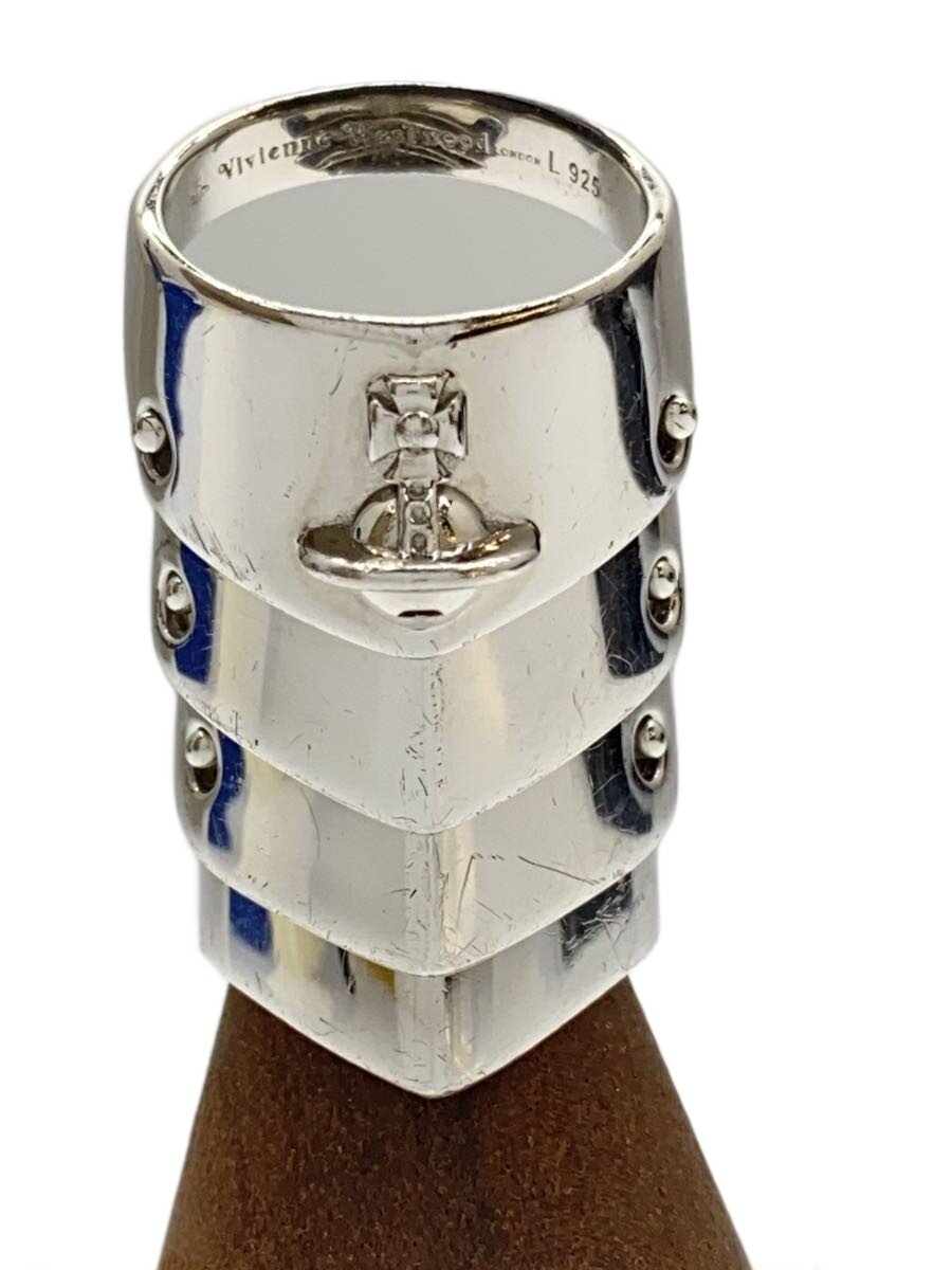 【中古】Vivienne Westwood◆ARMOUR RING/SV925/L/14号/SLV/レディース//【服飾雑貨他】