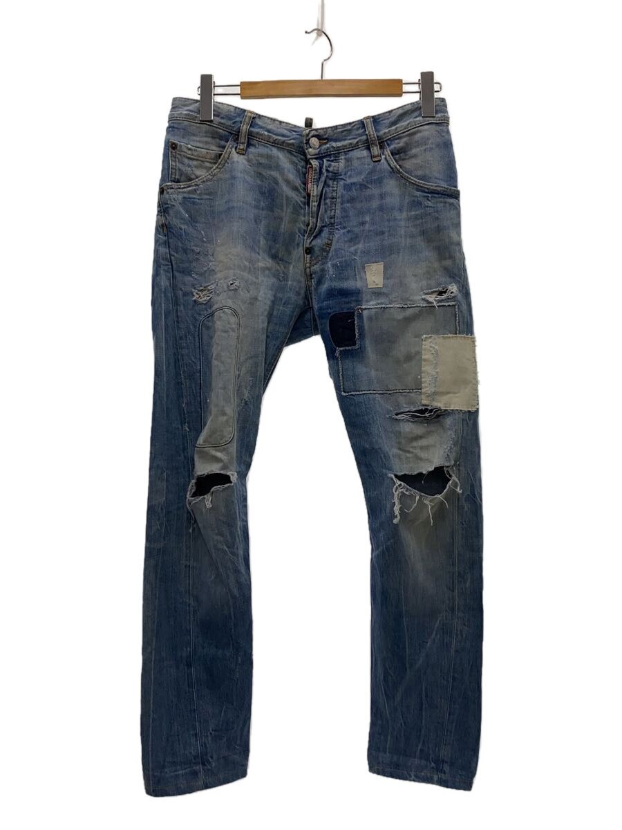 【中古】DSQUARED2◆下つ方/46/ポリエステル/IDG/無地/S74天使の都市0887/不都合産業有/イタリア製【メンズウェア】