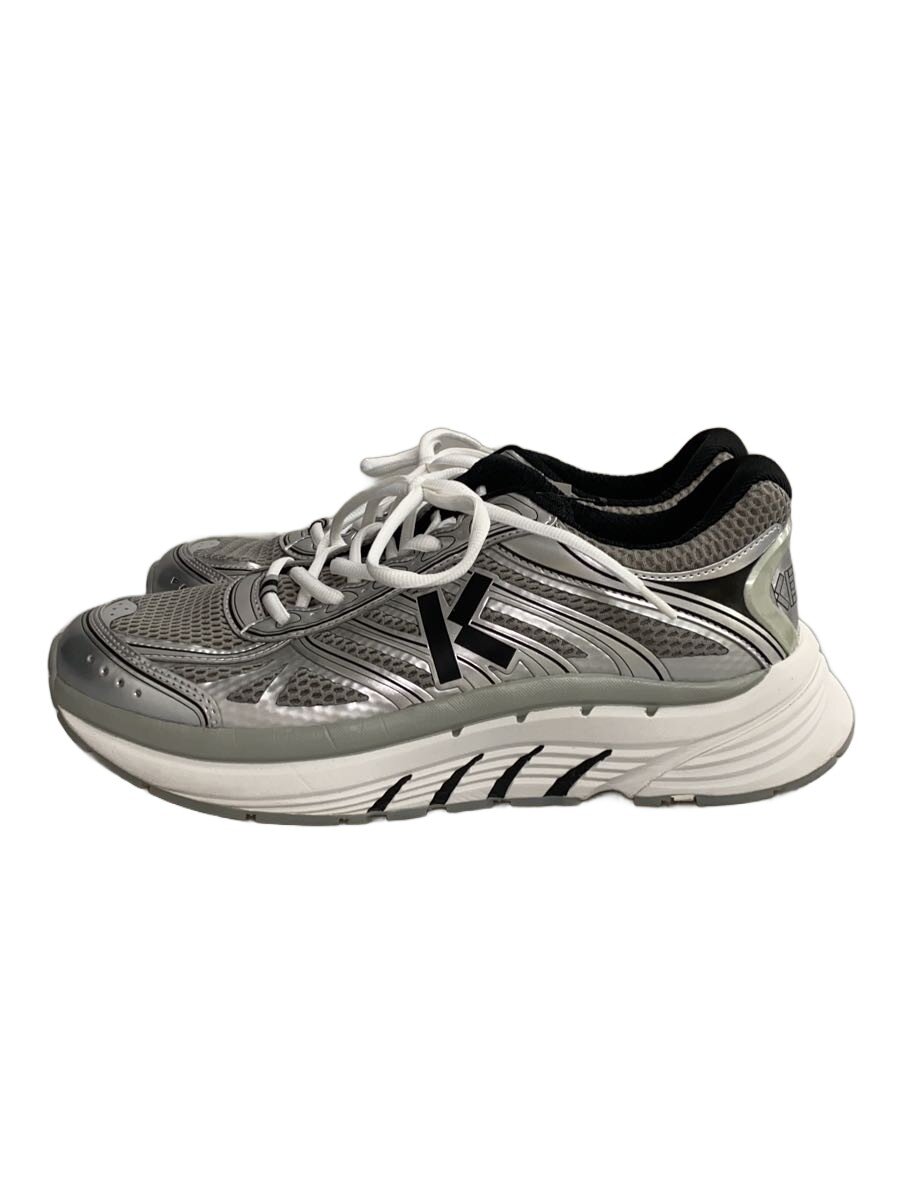 【中古】KENZO◆ローカットスニーカー/US8.5/SLV/pace low top sneakers【シューズ】