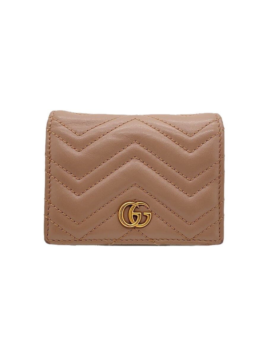 【中古】GUCCI◆2つ折り財布/レザー/PNK/レディース【服飾雑貨他】｜2ｎｄ STREET 店