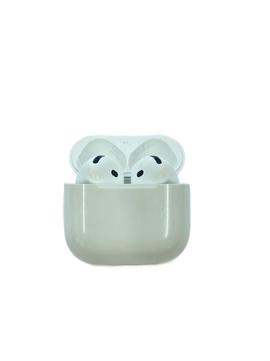 【中古】Apple◆イヤ電話機 AirPods 4 アクティブノイズキャンセリング積み上げる青写真 MXP93J/A//【家電・視覚性・オーディオ】