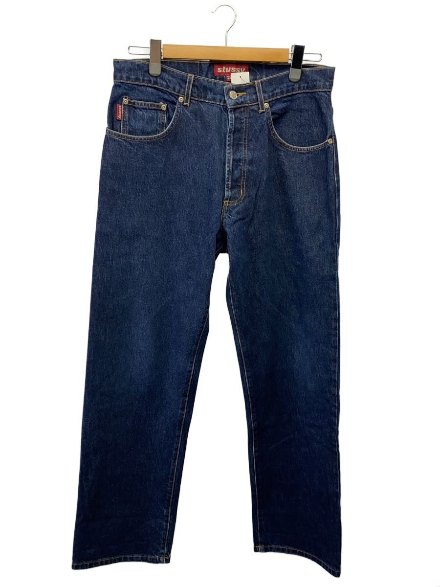【中古】STUSSY◆90s/OLD STUSSY/MADE IN USA/バーバララグ/ストレートパンツ/32/コットン/? NULL ?【メンズウェア】|2nd STREET 店
