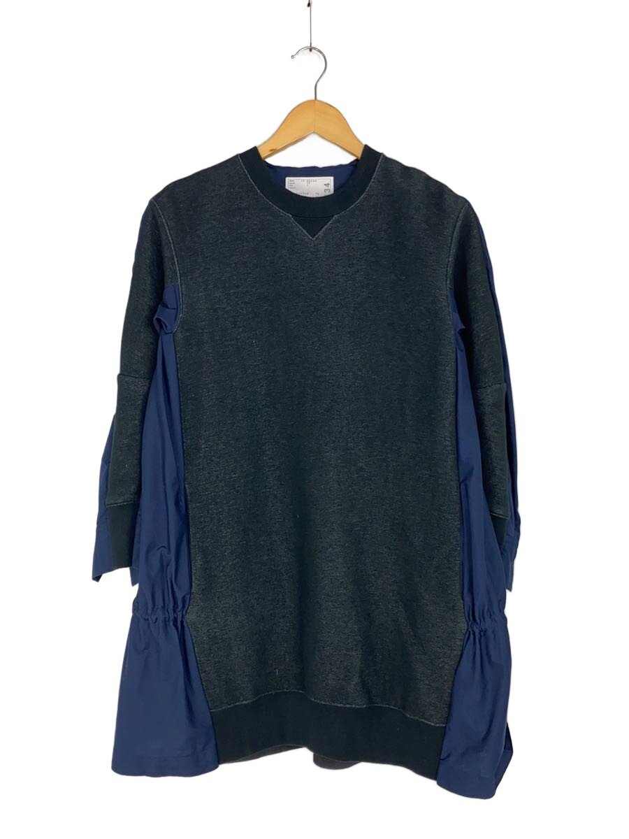 【中古】sacai◆汗水うつり変わり衣装/1/綿織物/黒いこと/15-02334【レディースお召しもの】