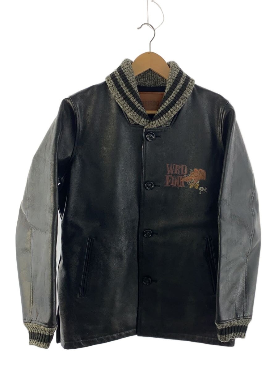 【中古】WEIRDO◆13AW/レザージャケット・ブルゾン/S/牛革/BLK/WRD-13-AW-01/ファラオジャケット【メンズウェア】｜2ｎｄ STREET 店