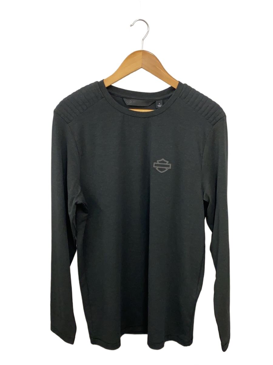 【中古】HARLEY DAVIDSON◆merino wool hollow yarn slim fit tee/M/ポリエステル/96518-19VM【メンズウェア】
