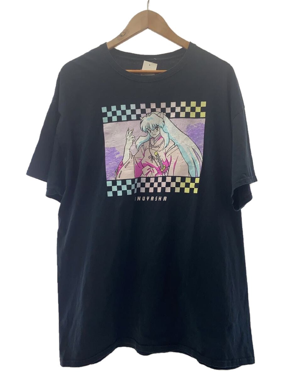 【中古】プルオーバー/--/綿織物/BLK/刷り上げる/00s/犬夜叉/2xl【メンズウェア】