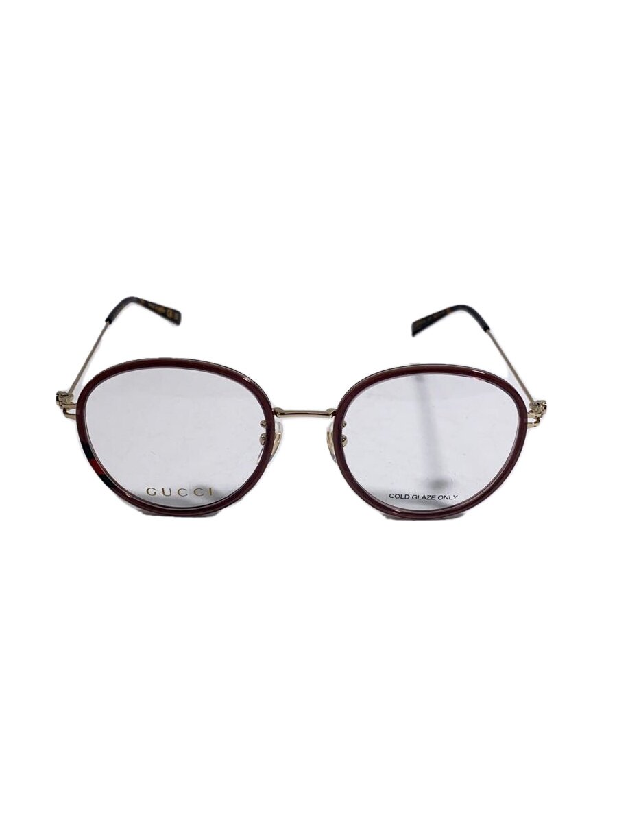 【中古】GUCCI◆眼鏡/--/可塑性物質/GLD/CLR/メンズ/GG1851OA【服飾雑貨他】