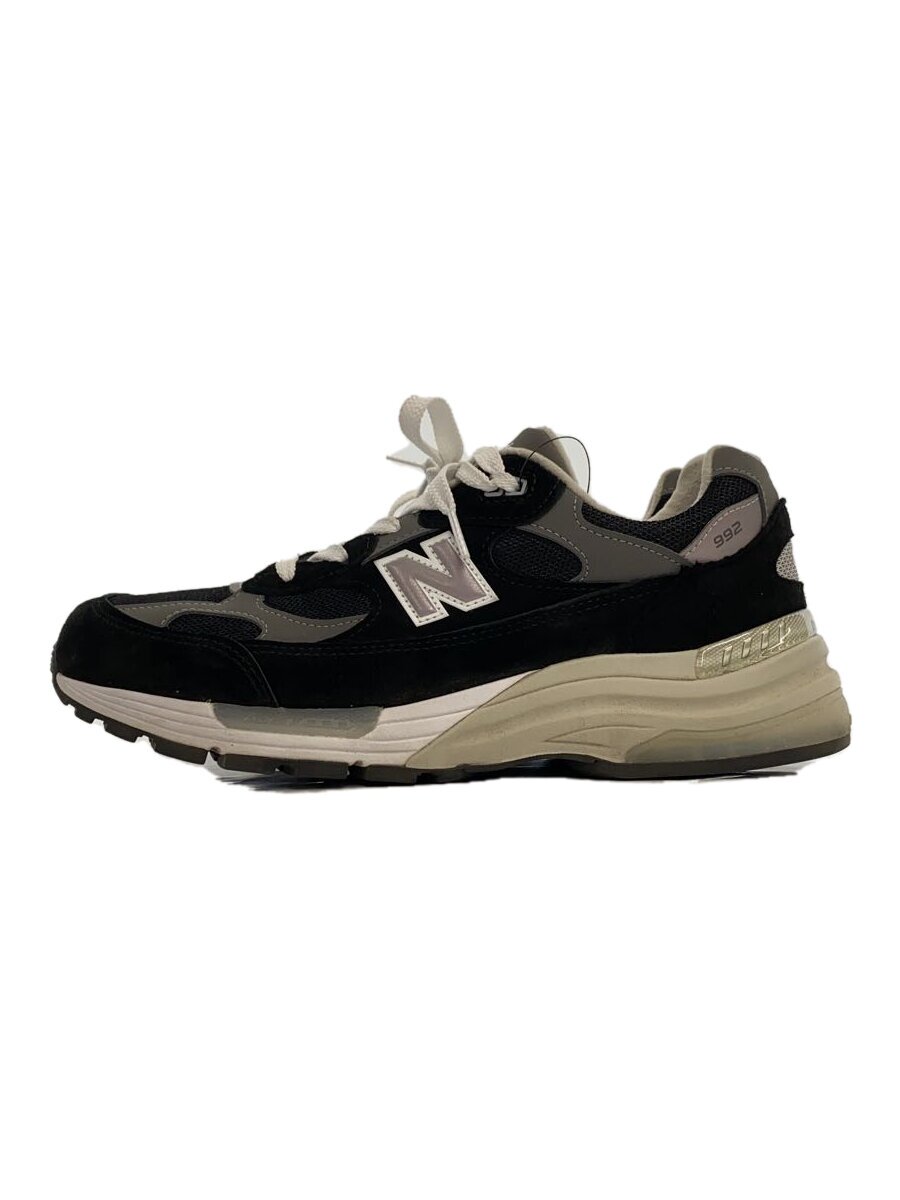 【中古】NEW BALANCE◆U992/黒いこと/27.5珊/BLK【シューズ】