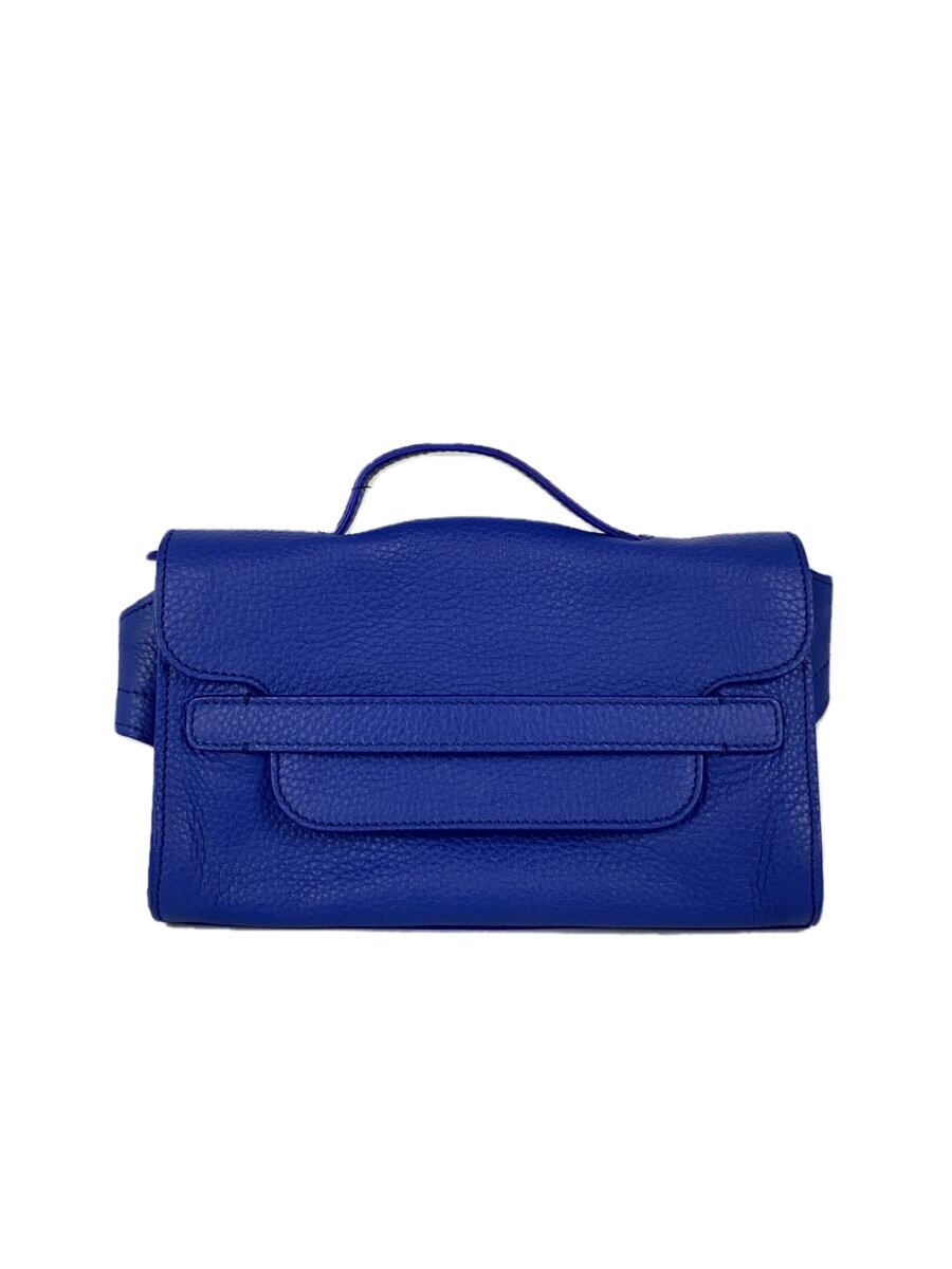 【中古】ZANELLATO◆ショルダーバッグ/レザー/ブルー【バッグ】｜2ｎｄ STREET 店